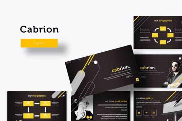 Cabrion Google Slide Template Overview