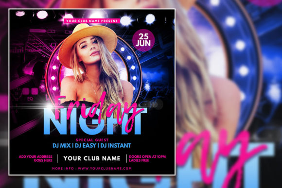 Creative Night Party Social Media Post: Elevate Your Event Promotion