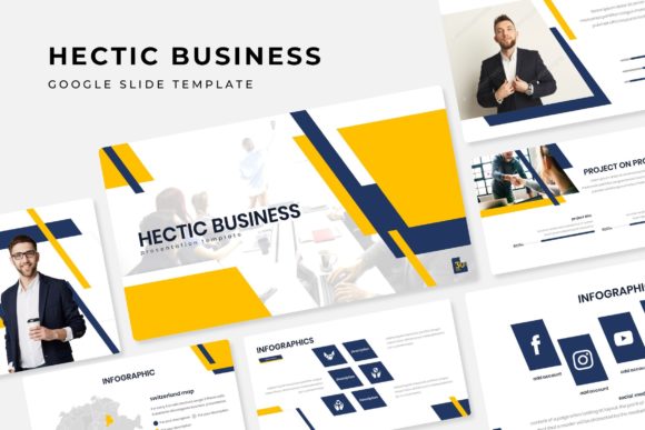 Hectic Business Google Slide Template: A Comprehensive Overview