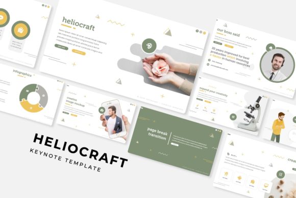 Heliocraft Keynote Template: A Versatile Presentation Powerhouse for Professionals Who Need Impact Fast