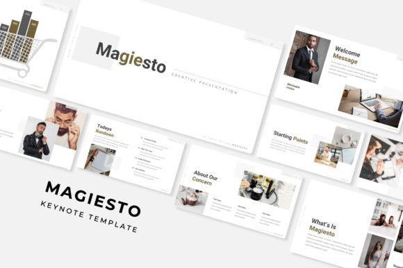 Magiesto Keynote Template: A Versatile Presentation Solution for Modern Creators