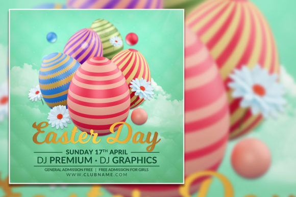 Modern Easter Day Social Media Post: Why an Editable Flyer Template Is Your Secret Weapon