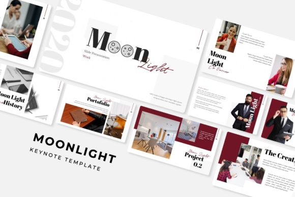Moonlight Keynote Template: A Comprehensive Overview